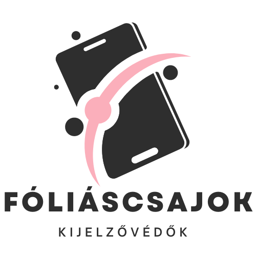 foliascsajok hydrogél kijelzővédő fólia, bármilyen telefonra, tabletre és okosórára, egyedi méretben, könnyen felhelyezhető kijelzővédelem logo