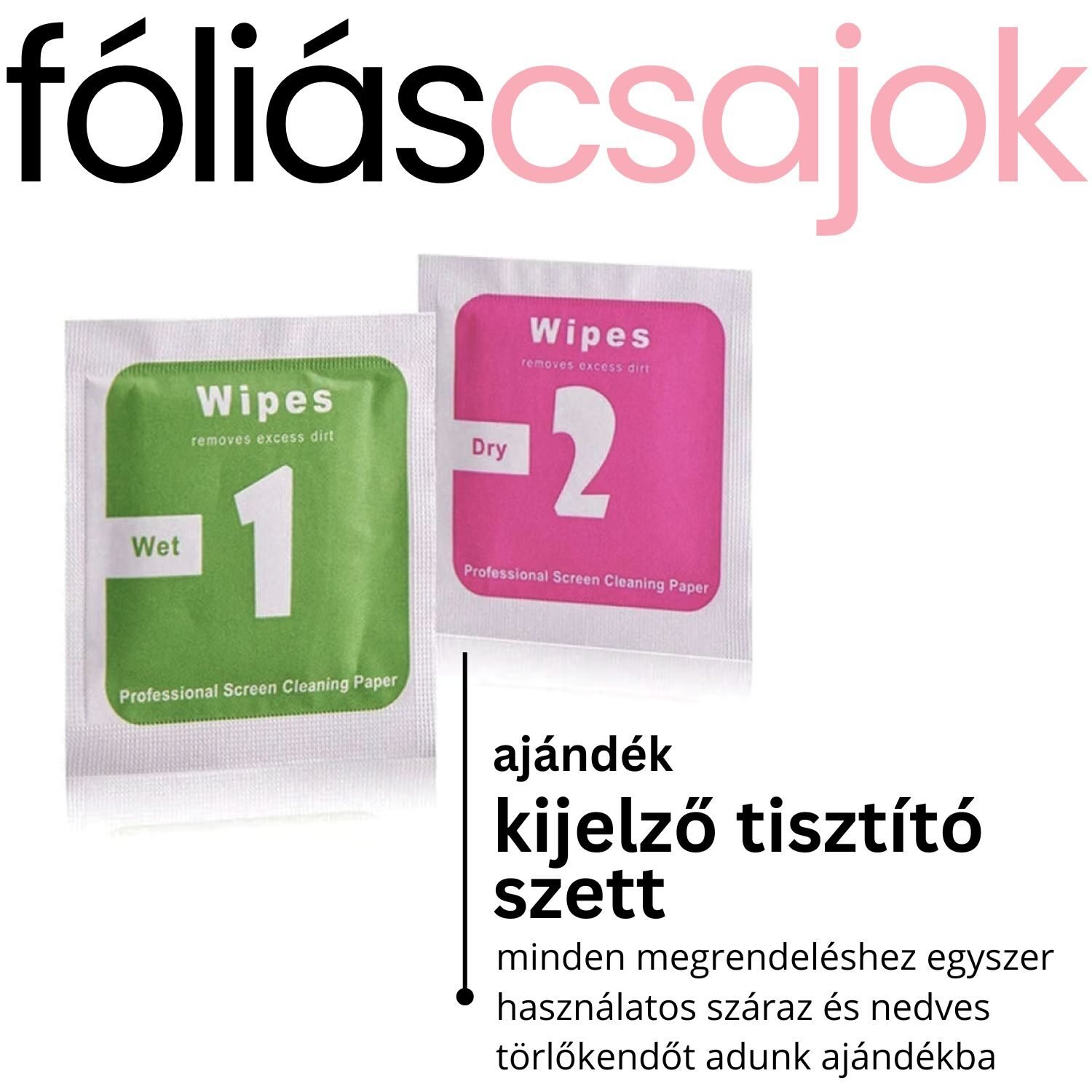 FÓLIÁSCSAJOK Hydrogél fólia