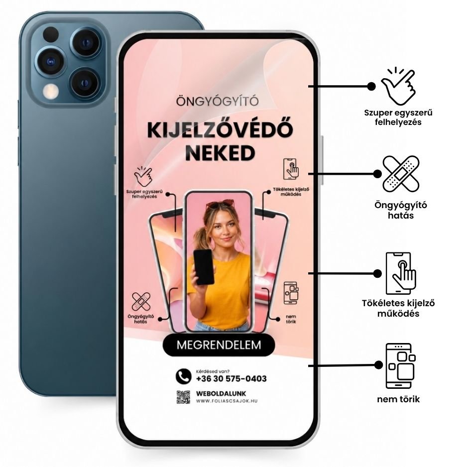 FÓLIÁSCSAJOK Hydrogél fólia