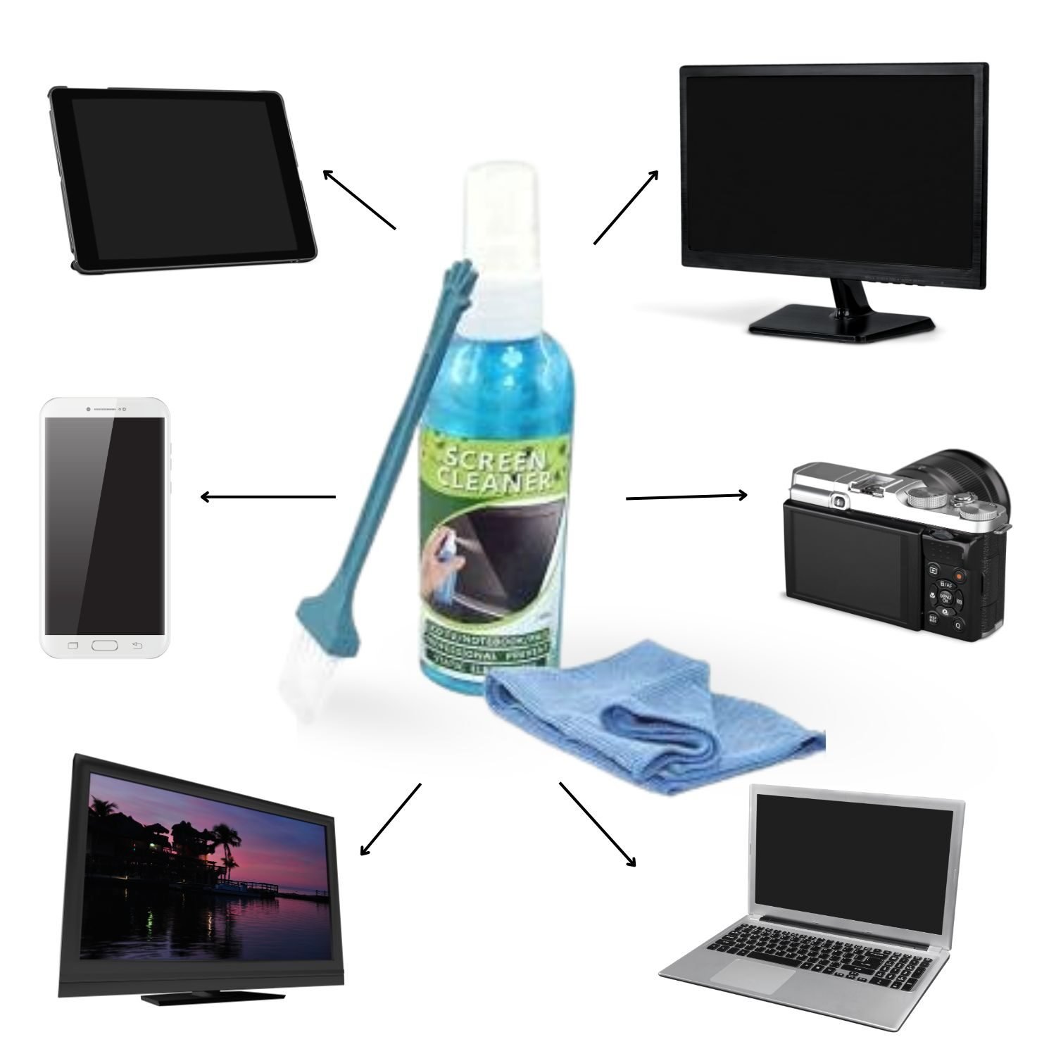 foliascsajok_kijelzo-tisztito-szett_06 oliascsajok, hydrogel folia felhelyezo kártya, kijelzővédő applikátor, kijelzővédő felhelyező szett, hydrogél fólia telepítő készlet, lcd kijelző tisztító folyadék, kijelző tisztító készlet